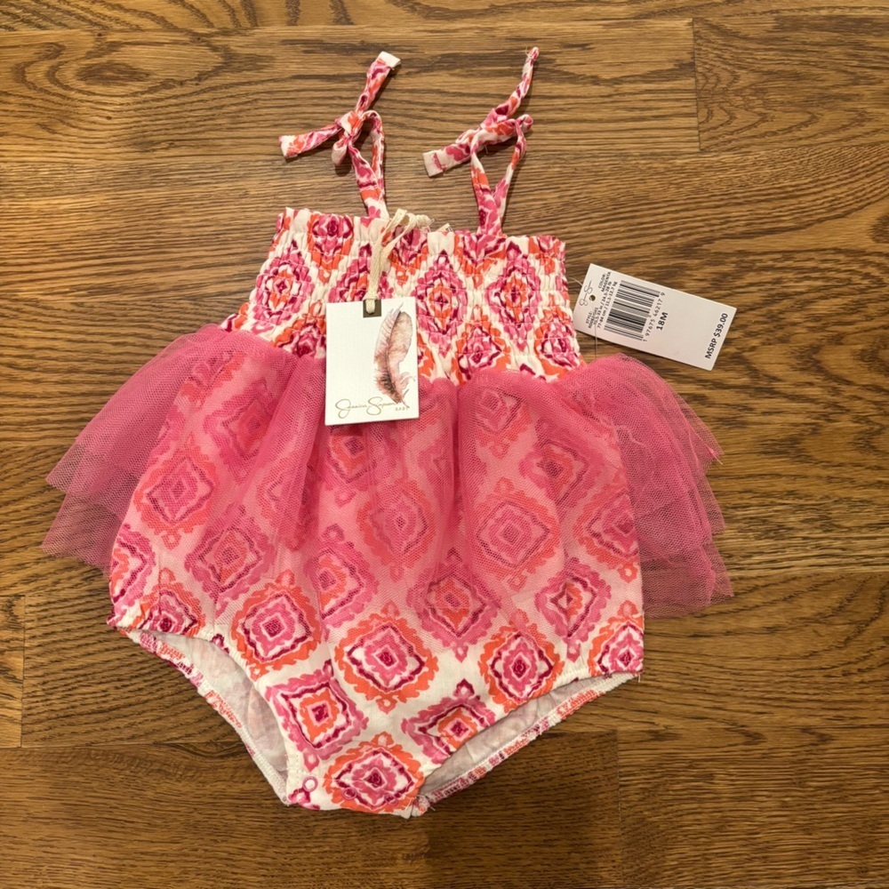 Jessica Simpson Girls Tutu Onesie